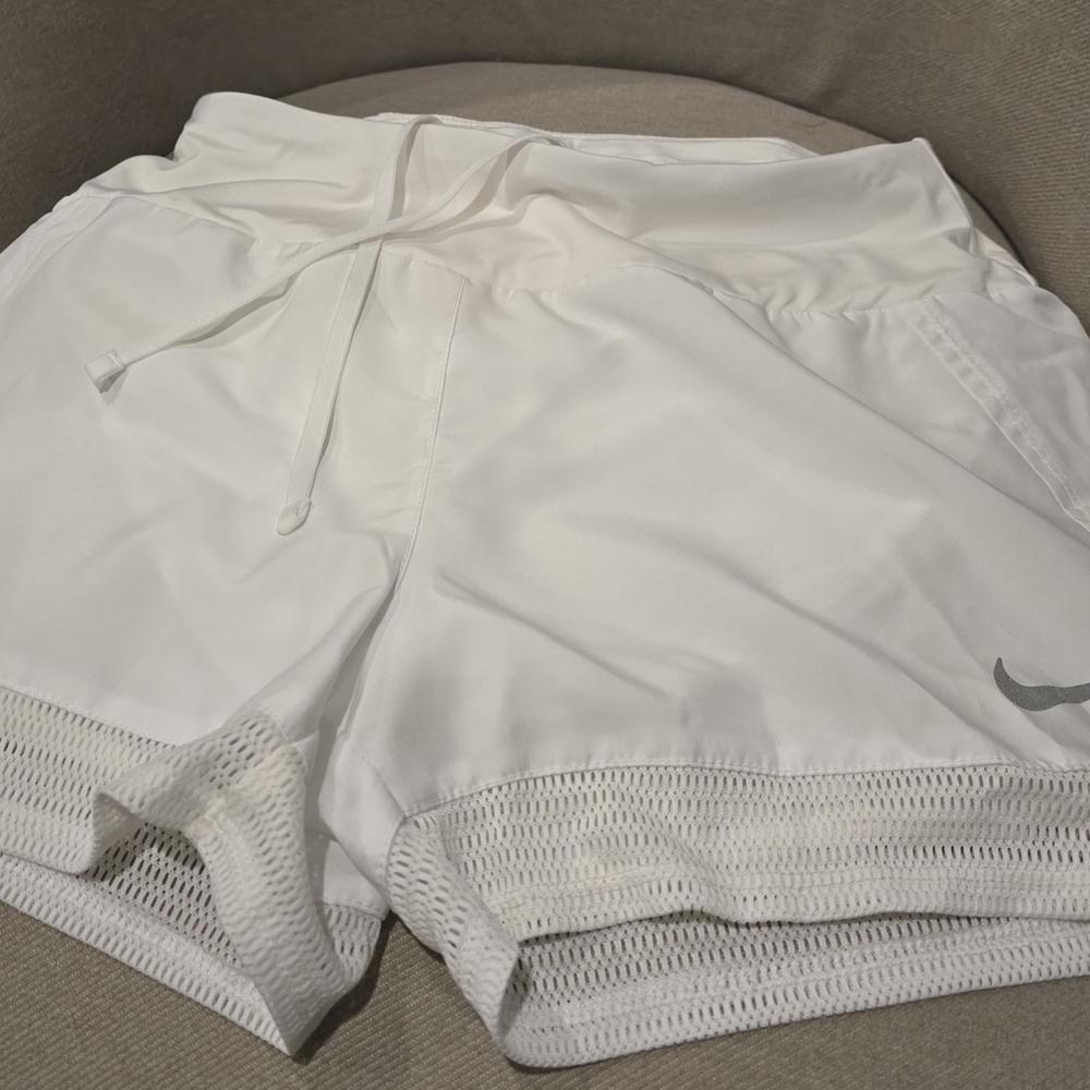 Nike Women's White Shorts
